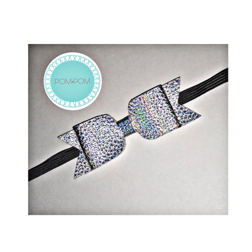 Must bundle!!! Silver leather headband